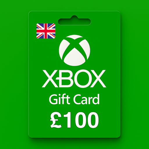 گیفت کارت ایکس باکس 100  پوندی انگلیس - Xbox GBP 100 UK