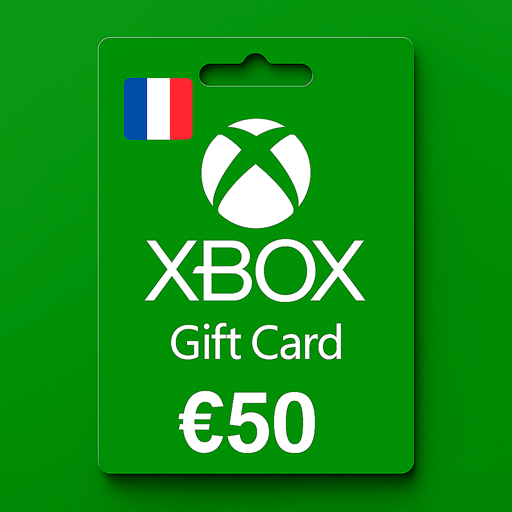 گیفت کارت ایکس باکس 50 یورویی فرانسه - Xbox EUR 50 France