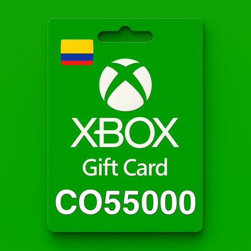 گیفت کارت ایکس باکس 55,000 پزوی کلمبیا - Xbox COP 55,000 Colombia