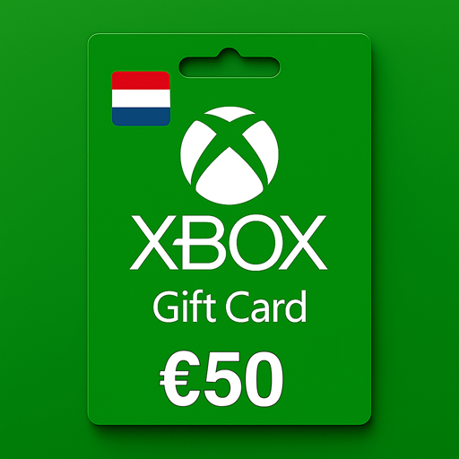 گیفت کارت ایکس باکس 50 یورویی هلند - Xbox EUR 50 Netherlands