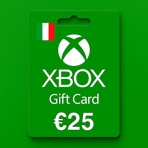 گیفت کارت ایکس باکس 25 یورویی ایتالیا - Xbox EUR 25 Italy