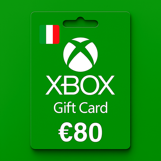 گیفت کارت ایکس باکس 80 یورویی ایتالیا - Xbox EUR 80 Italy