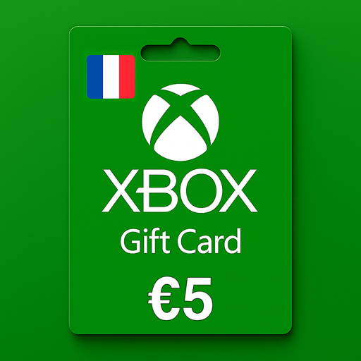 گیفت کارت ایکس باکس 5 یورویی فرانسه - Xbox EUR 5 France
