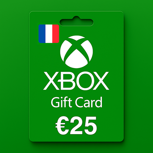 گیفت کارت ایکس باکس 25 یورویی فرانسه - Xbox EUR 25 France