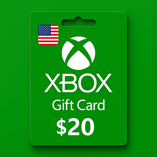 گیفت کارت ایکس باکس 20 دلاری آمریکا - Xbox USD 20 USA