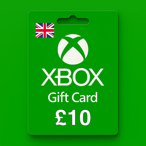 گیفت کارت ایکس باکس 10 پوندی انگلیس - Xbox GBP 10 UK