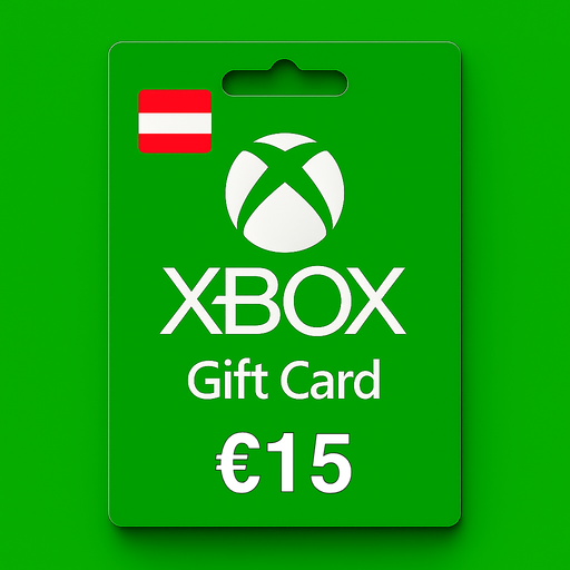 گیفت کارت ایکس باکس 15 یورویی اتریش - Xbox EUR 15 Austria