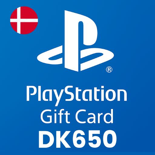 گیفت کارت پلی استیشن 650 کرونی دانمارک - PSN DKK 650 Denmark