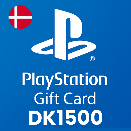 گیفت کارت پلی استیشن 1,500 کرونی دانمارک - PSN DKK 1,500 Denmark
