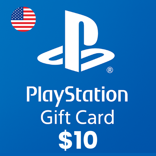 گیفت کارت پلی استیشن 10 دلاری آمریکا - PSN USD 10 USA