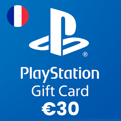 گیفت کارت پلی استیشن 30 یورویی فرانسه - PSN EUR 30 France