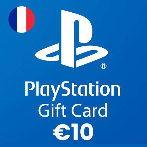 گیفت کارت پلی استیشن 10 یورویی فرانسه - PSN EUR 10 France