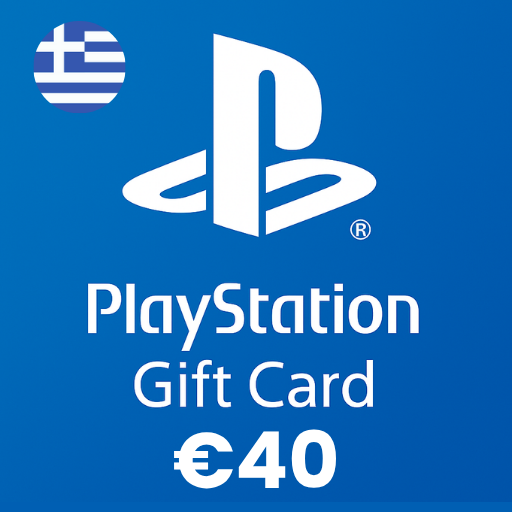 گیفت کارت پلی استیشن 40 یورویی یونان - PSN EUR 40 Greece