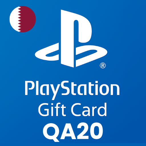 گیفت کارت پلی استیشن 20 دلاری قطر - PSN USD 20 Qatar