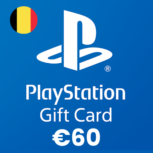 گیفت کارت پلی استیشن 60 یورویی بلژیک - PSN NOK 60 Belgium