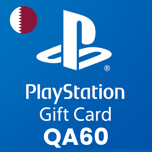 گیفت کارت پلی استیشن 60 دلاری قطر - PSN USD 60 Qatar