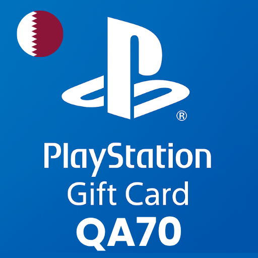 گیفت کارت پلی استیشن 70 دلاری قطر - PSN USD 70 Qatar