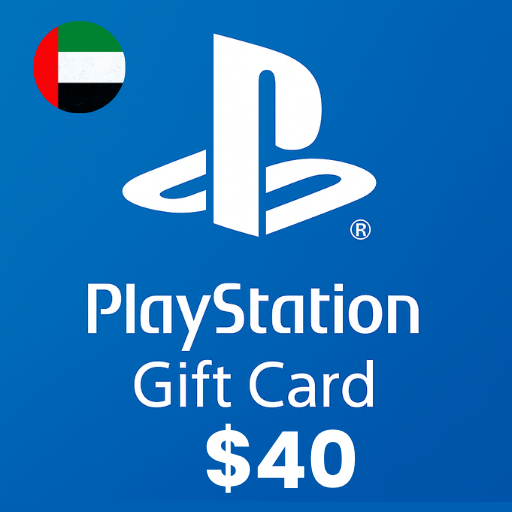 گیفت کارت پلی استیشن 40 دلاری امارات - PSN USD 40 UAE