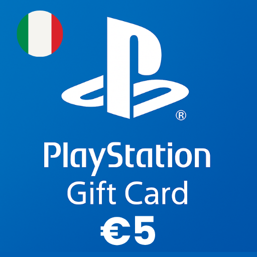 گیفت کارت پلی استیشن 5 یوروی ایتالیا - PSN EUR 5 Italy