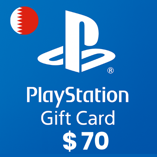 گیفت کارت پلی استیشن 70 دلاری بحرین - PSN USD 70 Bahrain