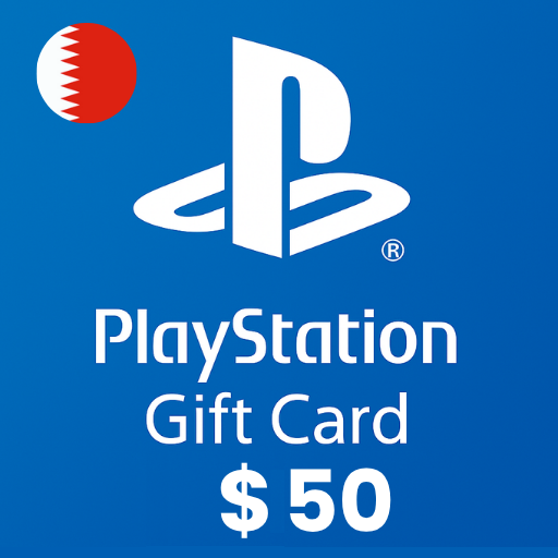 گیفت کارت پلی استیشن 50 دلاری بحرین - PSN USD 50 Bahrain
