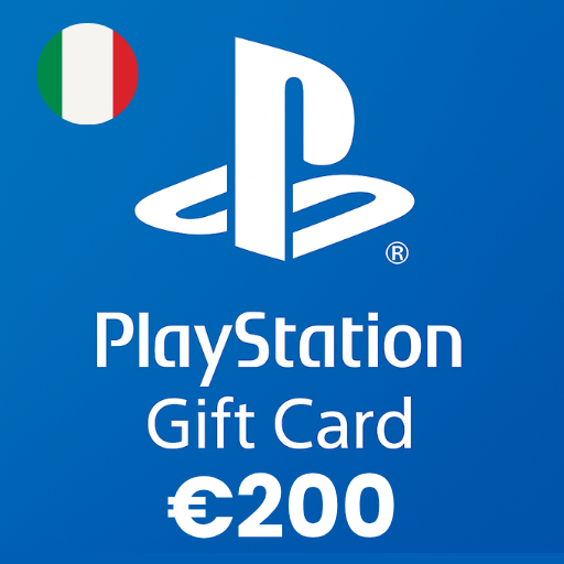 گیفت کارت پلی استیشن 200 یوروی ایتالیا - PSN EUR 200 Italy
