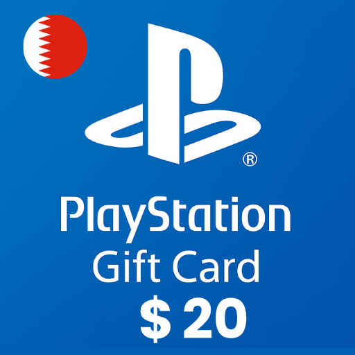 گیفت کارت پلی استیشن 20 دلاری بحرین - PSN USD 20 Bahrain