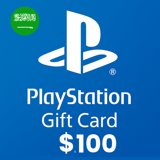 گیفت کارت پلی استیشن 100 دلاری عربستان - PSN USD 100 S.Arabia KSA