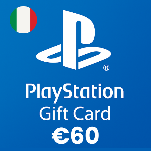 گیفت کارت پلی استیشن 60 یوروی ایتالیا - PSN EUR 60 Italy