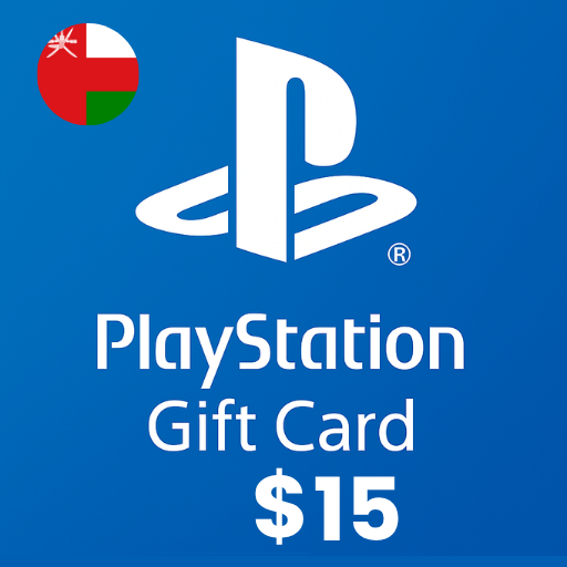 گیفت کارت پلی استیشن 15 دلاری عمان - PSN USD 15 Oman