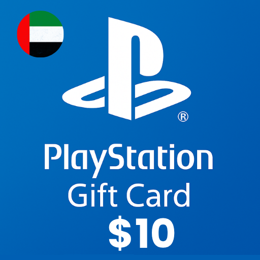 گیفت کارت پلی استیشن 10 دلاری امارات - PSN USD 10 UAE