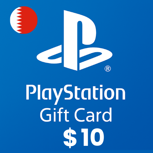 گیفت کارت پلی استیشن 10 دلاری بحرین - PSN USD 10 Bahrain
