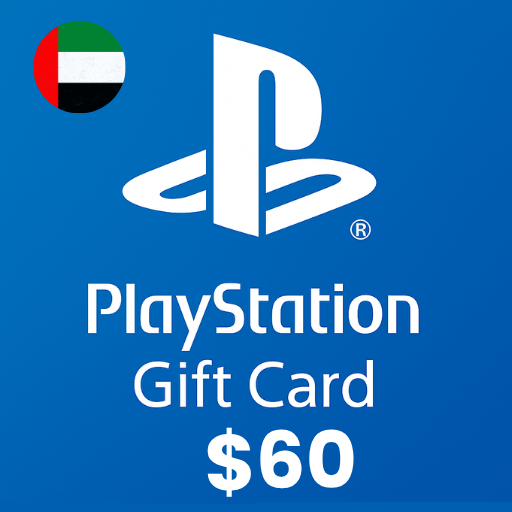 گیفت کارت پلی استیشن 60 دلاری امارات - PSN USD 60 UAE