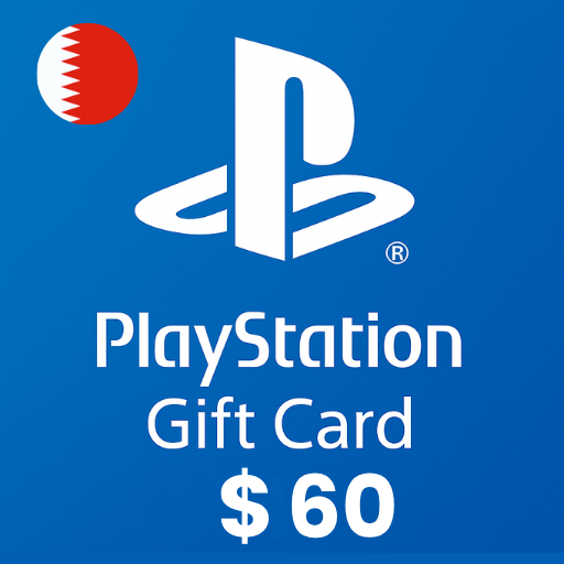 گیفت کارت پلی استیشن 60 دلاری بحرین - PSN USD 60 Bahrain