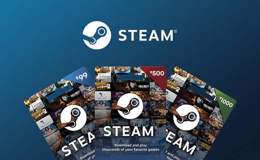 گیفت کارت استیم - Steam
