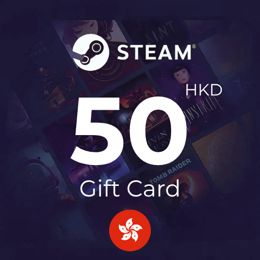 گیفت کارت استیم  50 دلاری هنگ کنگ - Steam Hong Kong 50 HKD
