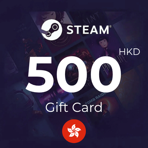 گیفت کارت استیم  500 دلاری هنگ کنگ - Steam Hong Kong 500 HKD