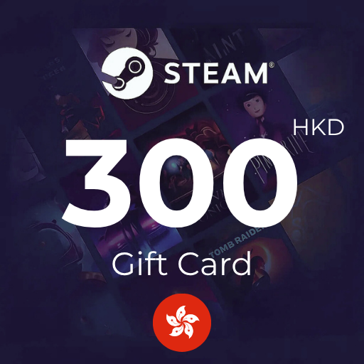 گیفت کارت استیم  300 دلاری هنگ کنگ - Steam Hong Kong 300 HKD