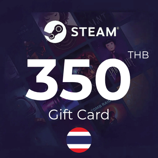 گیفت کارت استیم 350 بات تایلند - Steam Thailand 350 THB