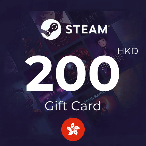 گیفت کارت استیم  200 دلاری هنگ کنگ - Steam Hong Kong 200 HKD