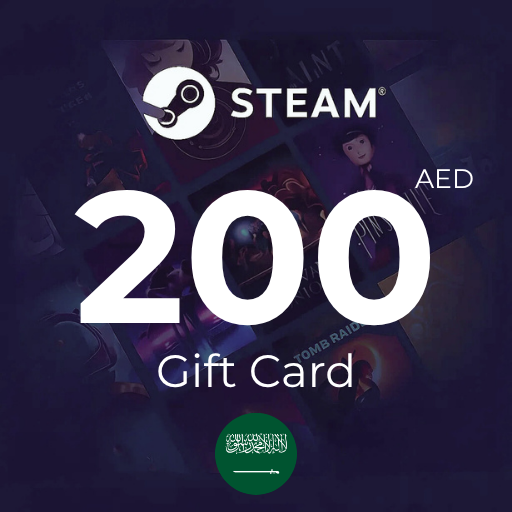 گیفت کارت استیم 200 ریال عربستان - Steam S.Arabia 200 SAR