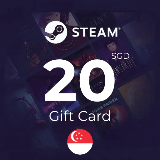 گیفت کارت استیم 20 دلاری سنگاپور - Steam Singapore 20 SGD