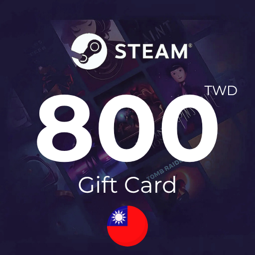 گیفت کارت استیم 800 دلار تایوان - Steam Taiwan 800 TWD
