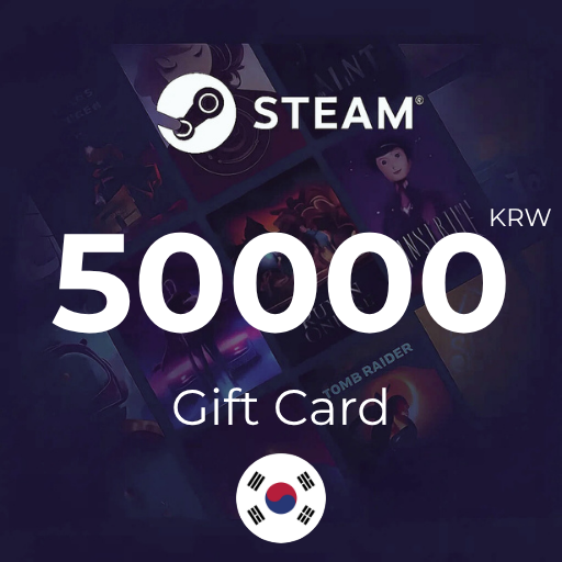 گیفت کارت استیم 50,000 وون کره - Steam Korea 50,000 KRW
