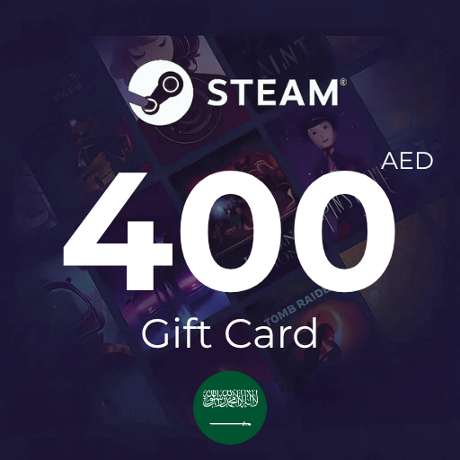 گیفت کارت استیم 400 ریال عربستان - Steam S.Arabia 400 SAR
