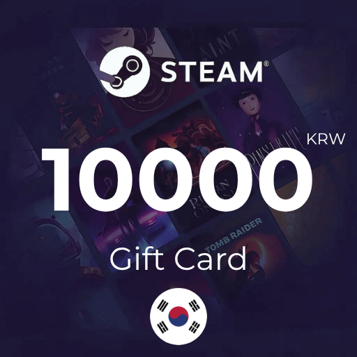 گیفت کارت استیم 10,000 وون کره - Steam Korea 10,000 KRW