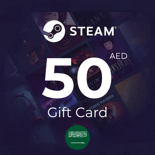گیفت کارت استیم 50 ریال عربستان - Steam S.Arabia 50 SAR