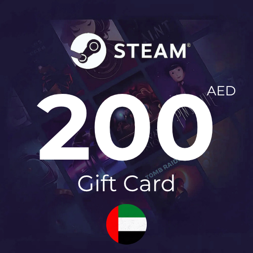 گیفت کارت استیم 200 درهم امارات  - Steam UAE 200 AED