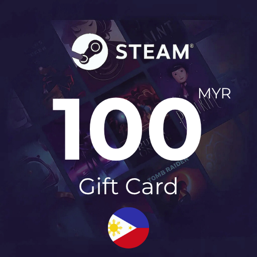 گیفت کارت استیم 100 رینگیت مالزی - Steam Malaysia 100 MYR