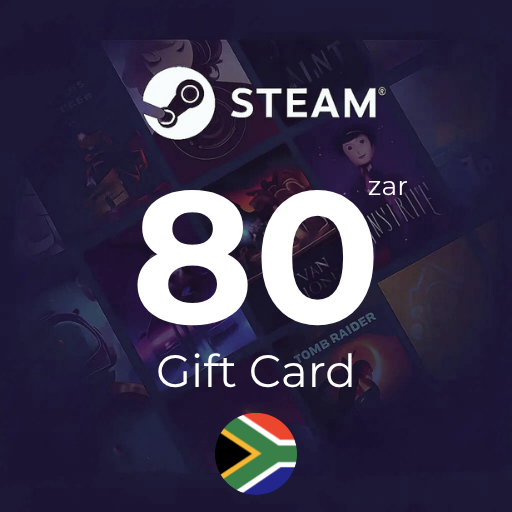 گیفت کارت استیم 80 رند آفریقای جنوبی - Steam South Africa 80 ZAR